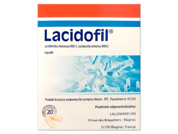 Zdjęcie produktu Lacidofil, kapsułki