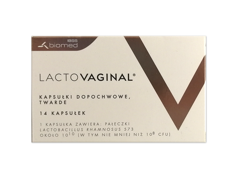 Lactovaginal, kapsułki dopochwowe