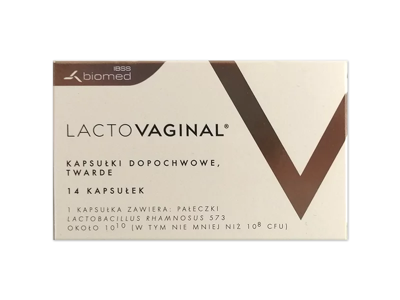 Zdjęcie Lactovaginal, kapsułki dopochwowe