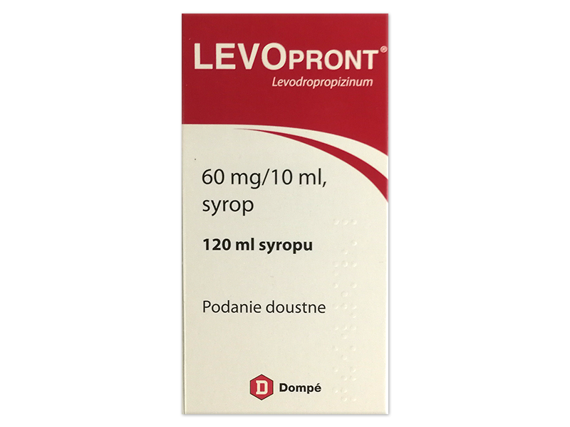 Levopront, syrop, 60 mg/10 ml