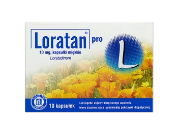 Zdjęcie produktu Loratan pro, kapsułki miękkie, 10 mg