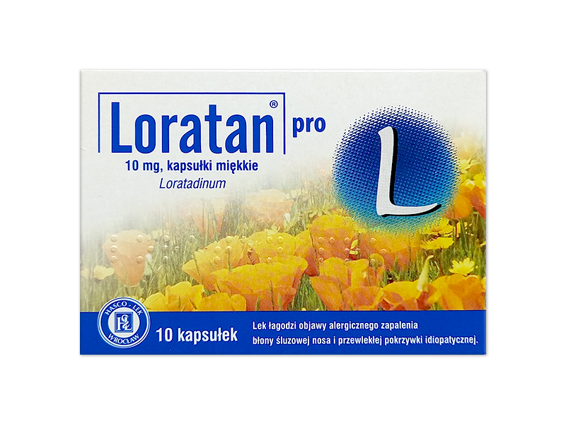 Loratan pro, kapsułki miękkie, 10 mg