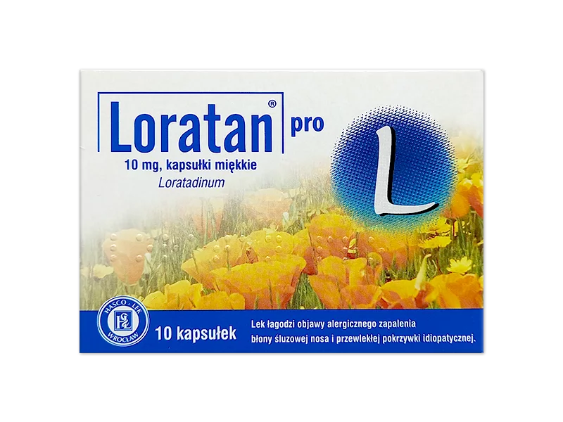 Zdjęcie Loratan pro, kapsułki miękkie, 10 mg