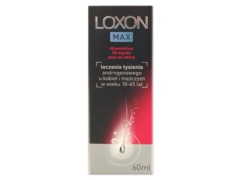 Loxon Max, płyn na skórę, 5%