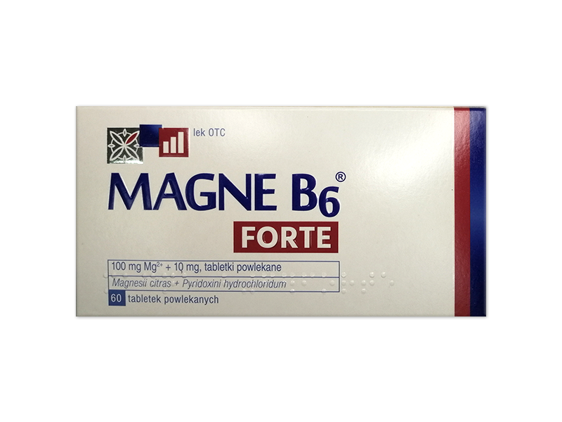 Magne B6 Forte, tabletki, 100 mg