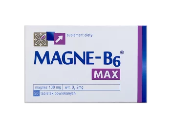 Zdjęcie produktu Magne B6 Max, tabletki, 100 mg