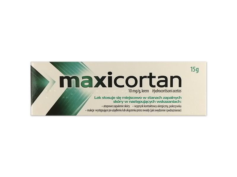 Maxicortan, krem, 10 mg/g