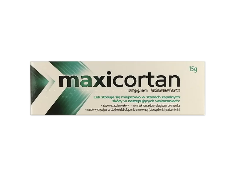 Zdjęcie Maxicortan, krem, 10 mg/g