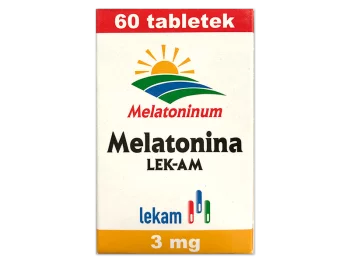 Zdjęcie produktu Melatonina LEK-am, tabletki, 3 mg