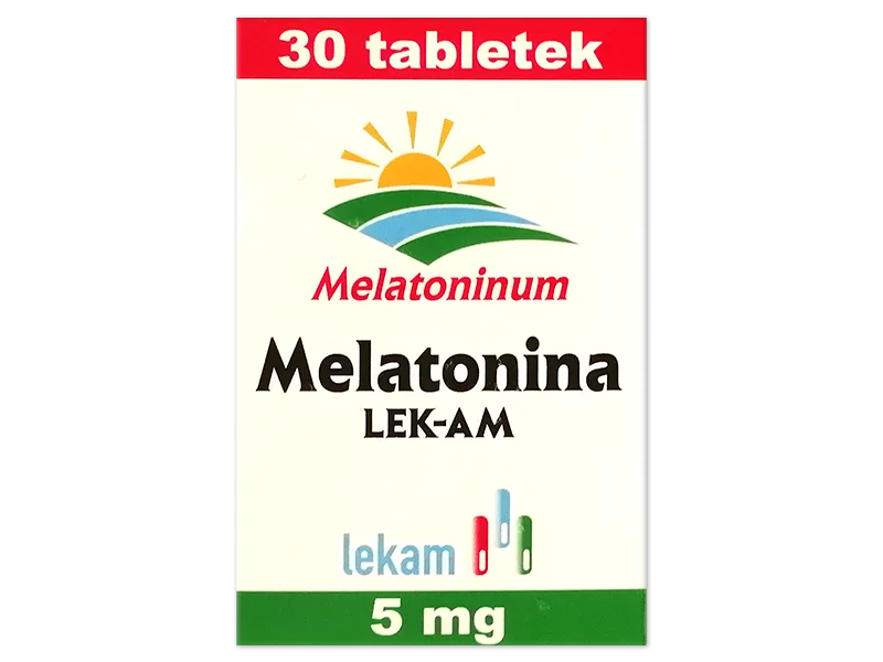 Zdjęcie Melatonina LEK-am, tabletki, 5 mg