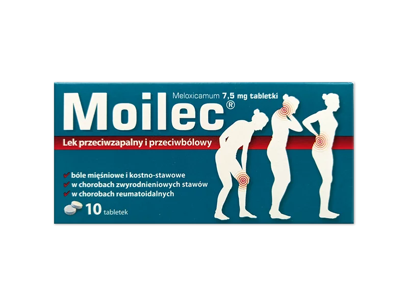 Zdjęcie Moilec, tabletki, 7,5 mg