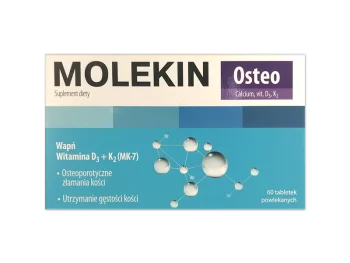 Zdjęcie produktu Molekin Osteo, tabletki powlekane