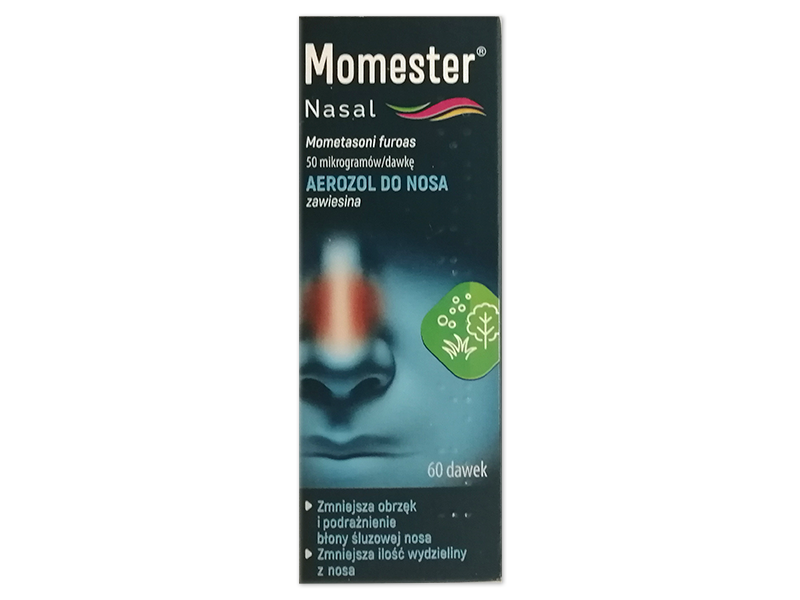 Momester Nasal, aerozol do nosa, 50 mcg/dawkę