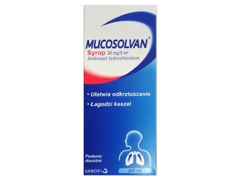 Zdjęcie produktu Mucosolvan, syrop, 30 mg/5 ml