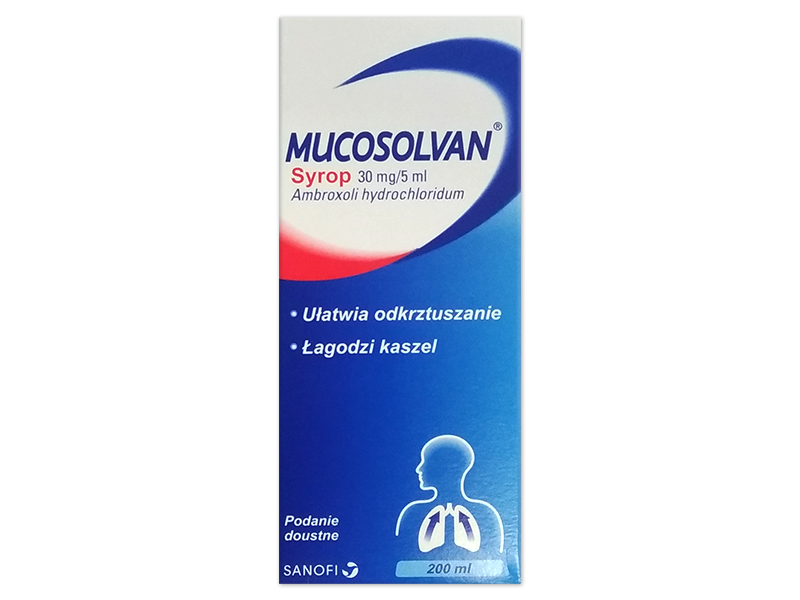 Mucosolvan, syrop, 30 mg/5 ml