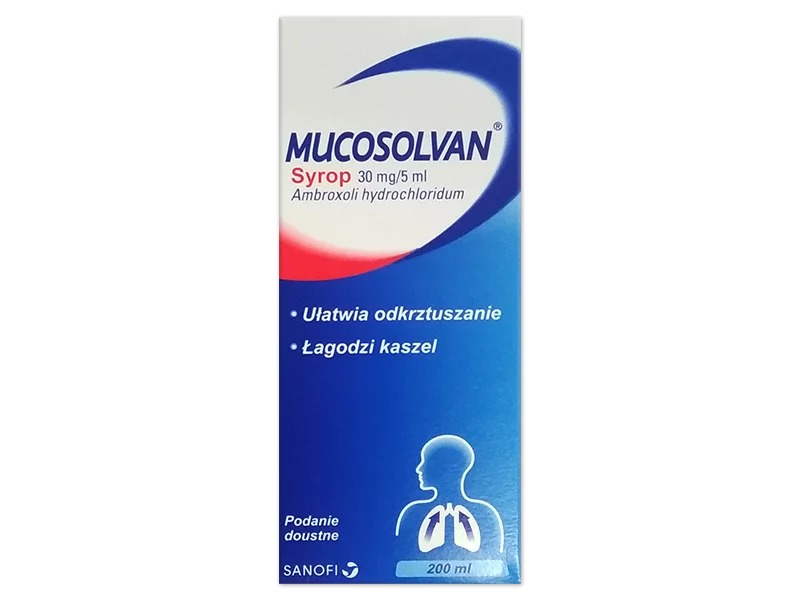 Zdjęcie Mucosolvan, syrop, 30 mg/5 ml