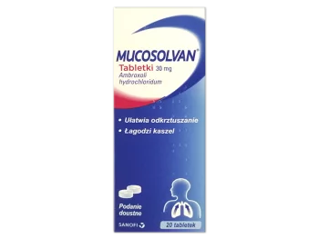 Zdjęcie produktu Mucosolvan, tabletki, 30 mg