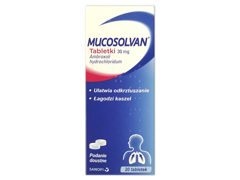 Mucosolvan, tabletki, 30 mg