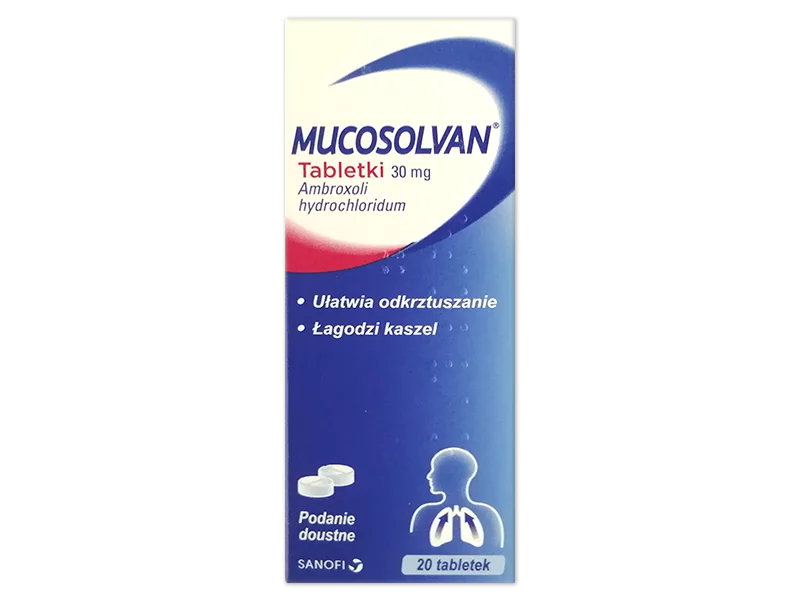 Zdjęcie Mucosolvan, tabletki, 30 mg