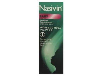 Zdjęcie produktu Nasivin Baby, aerozol do nosa, 0,1 mg/ml