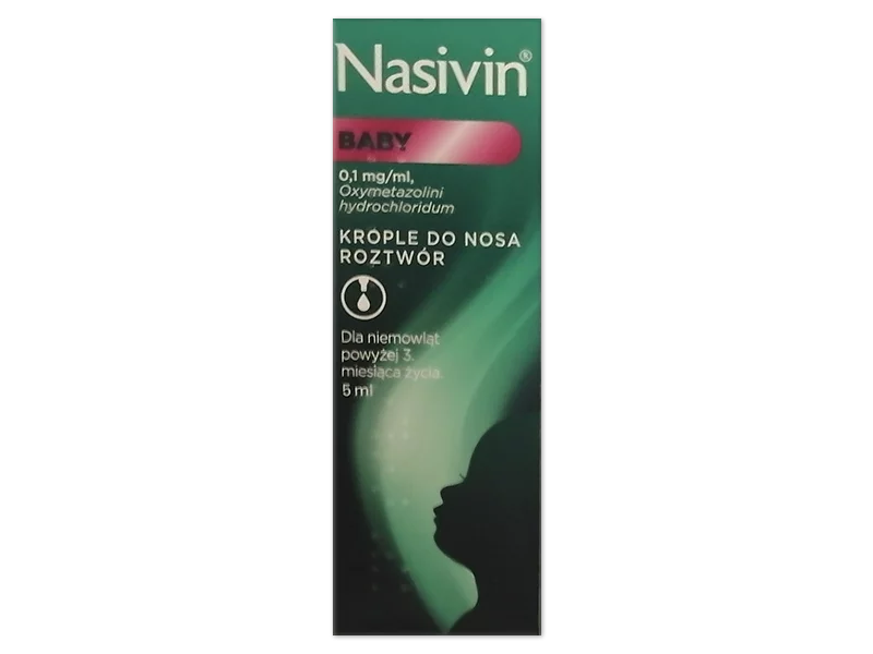 Zdjęcie Nasivin Baby, aerozol do nosa, 0,1 mg/ml