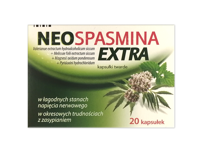 Neospasmina Extra, kapsułki