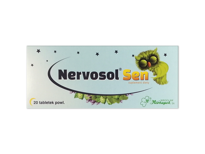 Nervosol Sen, tabletki powlekane