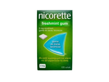 Zdjęcie produktu Nicorette Freshmint, gumy do żucia, 2 mg