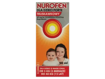 Zdjęcie produktu Nurofen dla dzieci Forte, syrop, 40 mg/ml