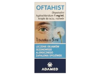 Zdjęcie produktu Oftahist, krople do oczu, 1 mg/ml