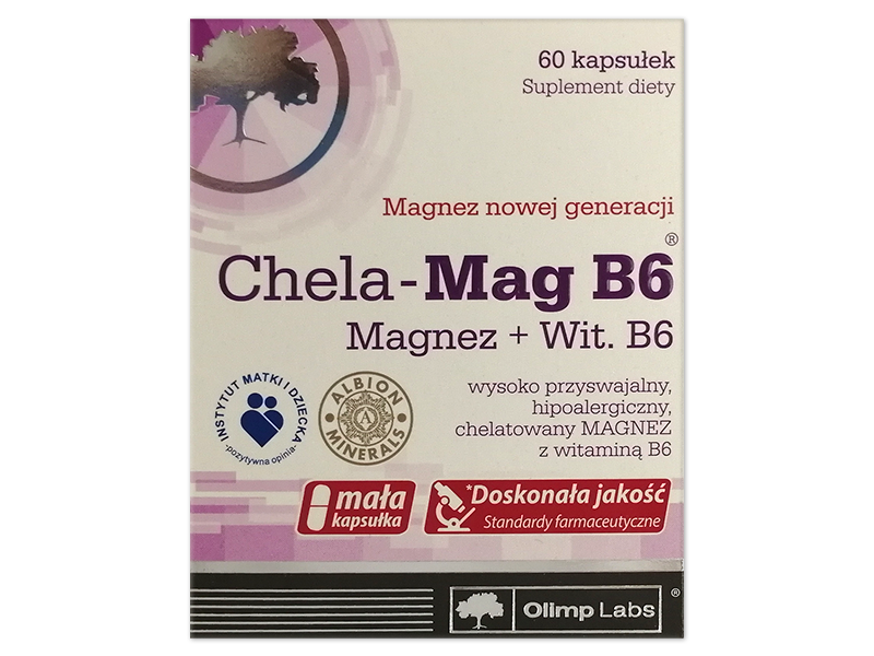 Olimp Chela-Mag B6, kapsułki