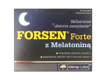 Zdjęcie produktu Olimp Forsen Fast Melatonina, tabletki ulegające rozpadowi w jamie ustnej