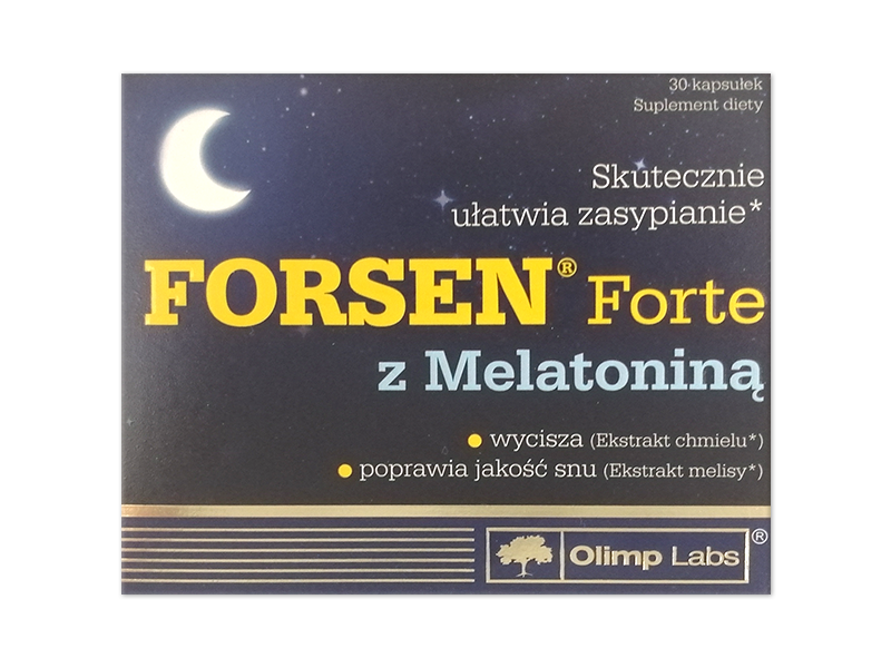 Olimp Forsen Forte z Melatoniną, kapsułki