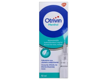 Zdjęcie produktu Otrivin Menthol, aerozol do nosa, 0,1%