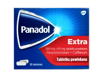 Zdjęcie produktu Panadol Extra, tabletki powlekane, 500 mg+65 mg