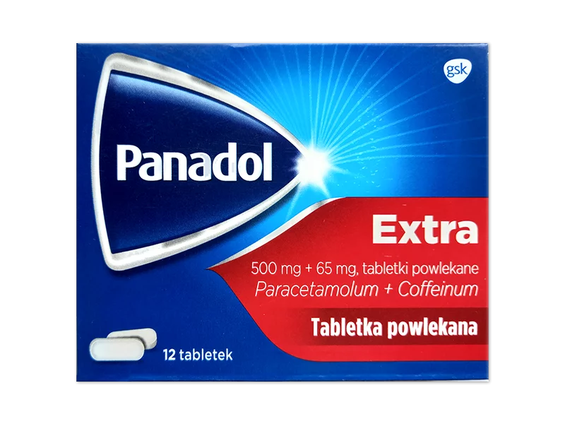 Zdjęcie Panadol Extra, tabletki powlekane, 500 mg+65 mg