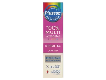 Zdjęcie produktu Plusssz 100% Multiwitamina Kobieta Complex, tabletki musujące