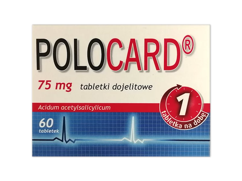 Zdjęcie Polocard, tabletki dojelitowe, 75 mg