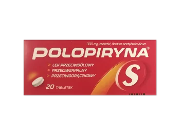 Zdjęcie produktu Polopiryna S, tabletki, 300 mg