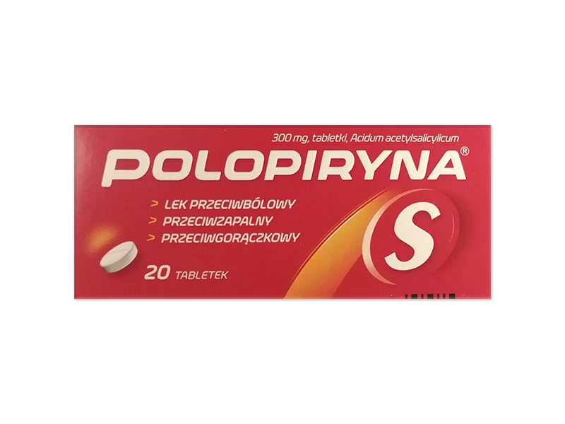 Polopiryna S, tabletki, 300 mg