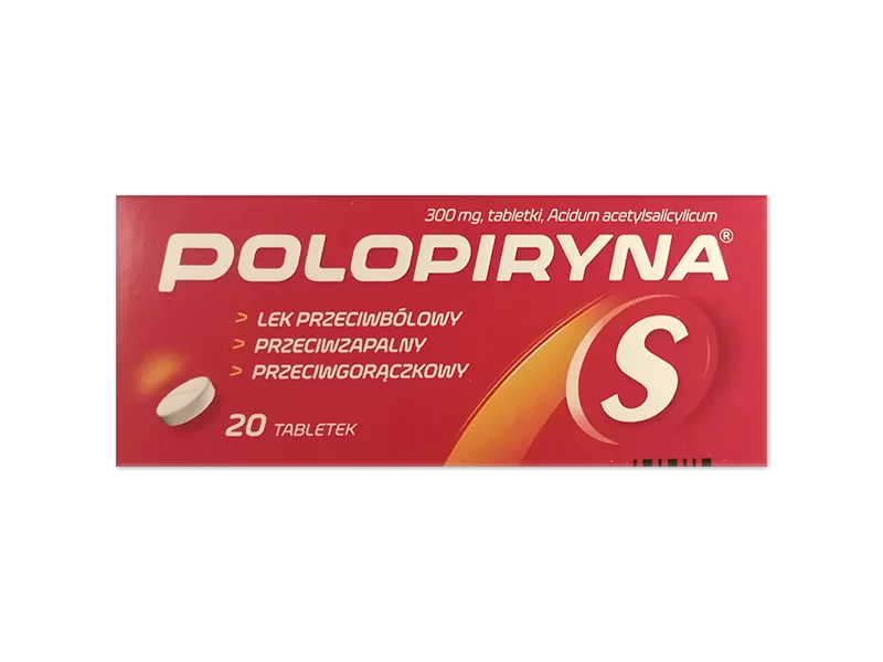 Zdjęcie Polopiryna S, tabletki, 300 mg