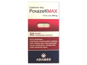 Zdjęcie produktu Potazek Max, kapsułki, 900 mg