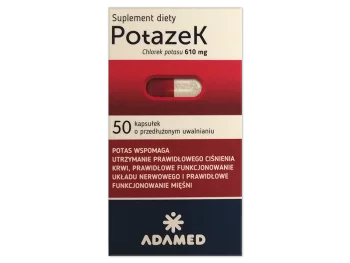 Zdjęcie produktu Potazek, kapsułki, 610 mg