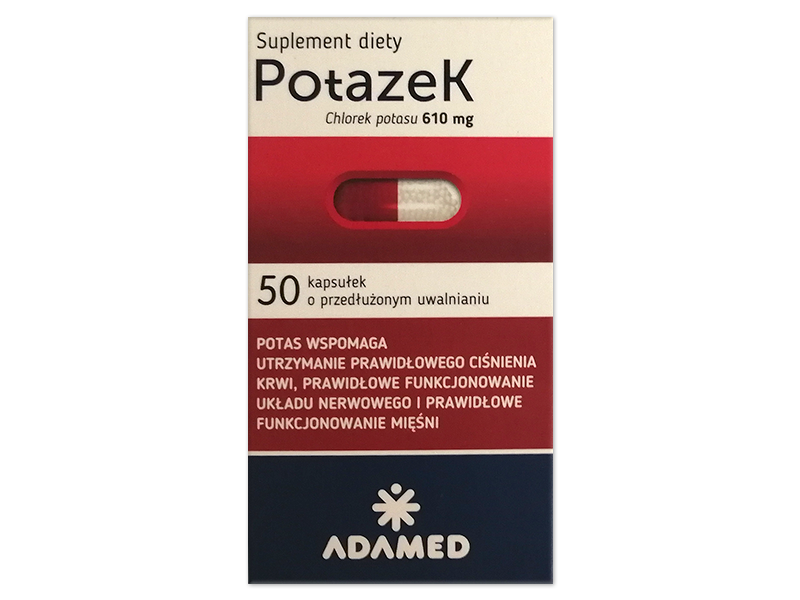 Potazek, kapsułki, 610 mg