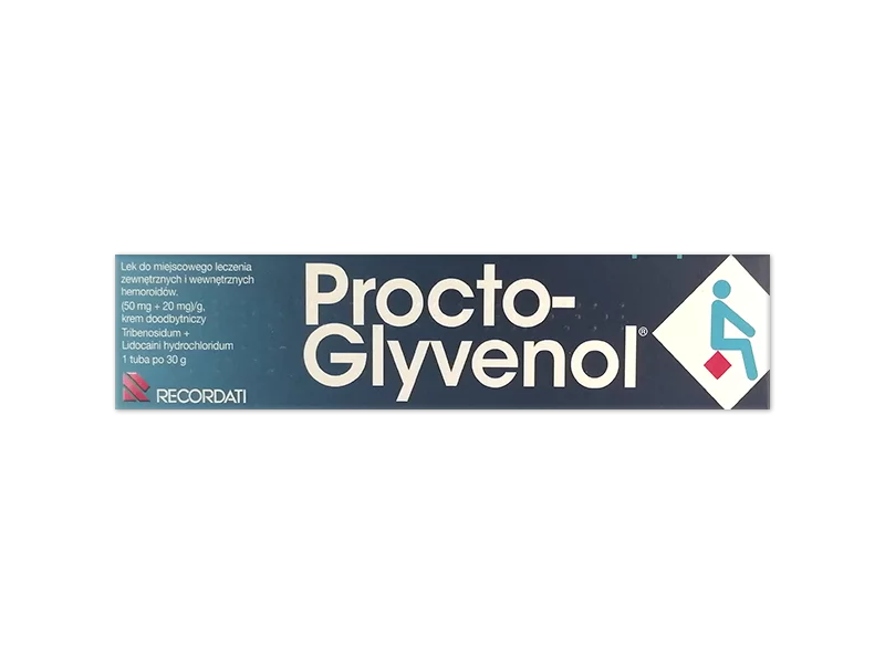 Zdjęcie Procto-Glyvenol, krem doodbytniczy, 50 mg+20 mg/1 g