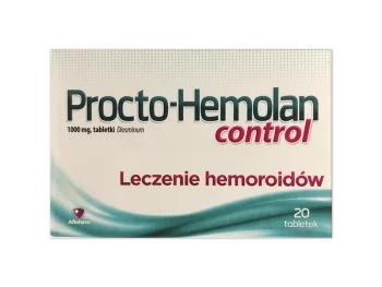 Zdjęcie produktu Procto-Hemolan Control, tabletki, 1000 mg