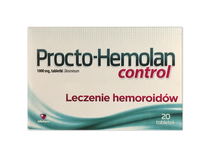 Procto-Hemolan Control, tabletki, 1000 mg