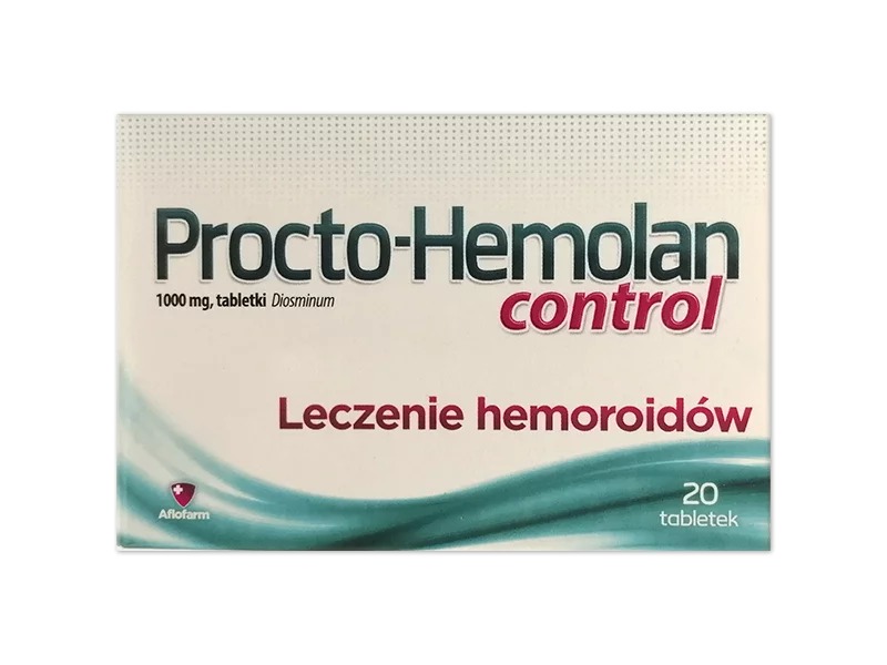 Zdjęcie Procto-Hemolan Control, tabletki, 1000 mg