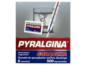 Zdjęcie produktu Pyralgina Gorączka, saszetki, 500 mg