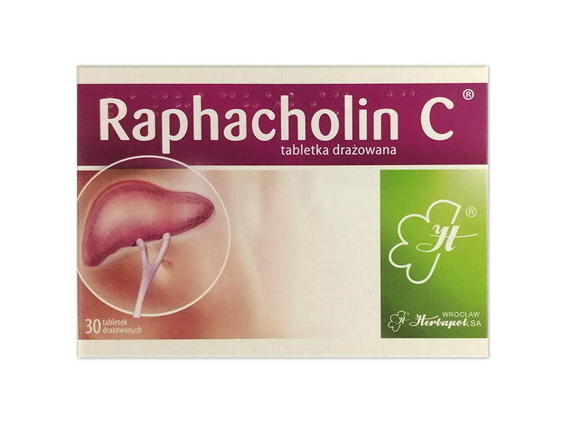 Raphacholin C, tabletki